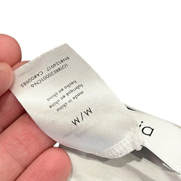 Onia Women’s Bikini Swimsuit Bottom Striped Black/White Tie Sides Size‎ M NEW - Picture 5 of 5